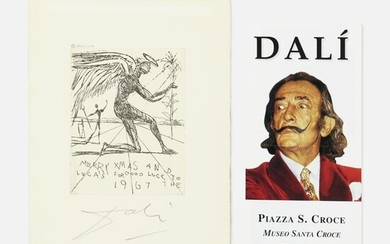 Salvador Dalí, A Christmas card to the Lucas family