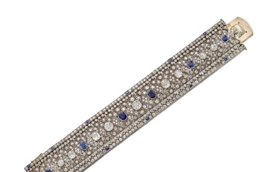 Sapphire and Diamond Bracelet | 藍寶石 配 鑽石 手鏈