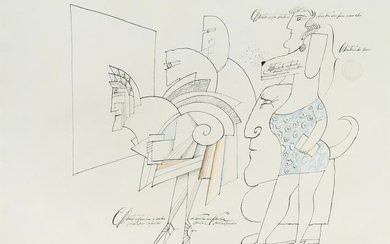 Saul Steinberg (American, 1914-1999) Conditioned