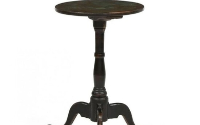 Southern Queen Anne Painted Candlestand