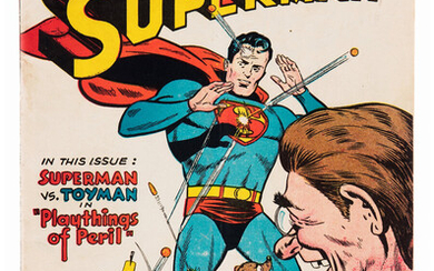 Superman #44 (DC, 1947) Condition: VG+. Toyman appearance. Wayne...