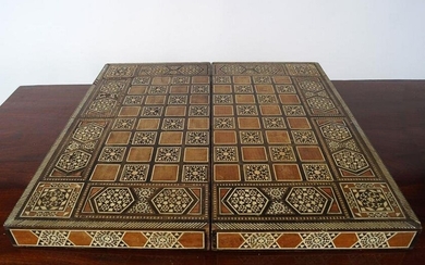 TURKISH MARQUETRY AND PARQUETRY GAMES BOX