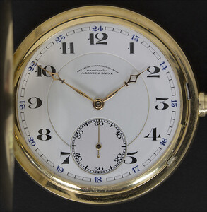 Taschenuhr Savonette / Pocket Watch, A. Lange & Söhne, Glashütte in Sachsen, ca. 1938