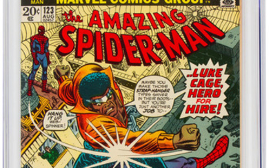 The Amazing Spider-Man #123 (Marvel, 1973) CGC VF/NM 9.0...