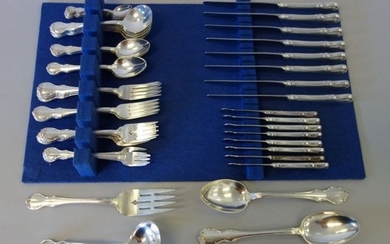 Towle French Provincial Flatware, 65 Pieces
