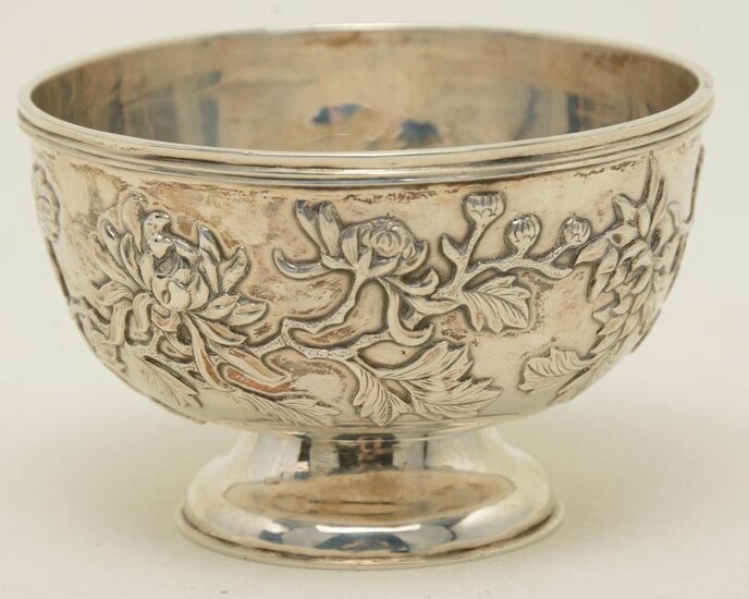 Tuck Chang Chinese export silver bowl, late 19th