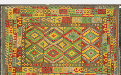 Turkish Caucasian Kazak Kilim Wool Rug