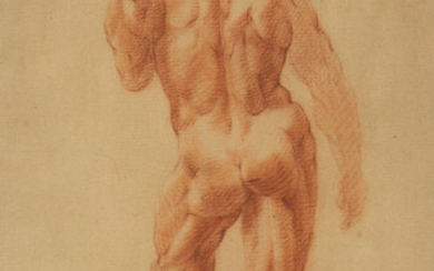 Two Works; Nude Study and Equine Study