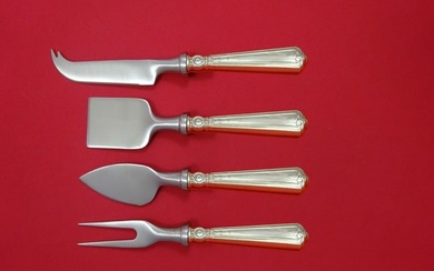 Victorian by Durgin Sterling Silver Cheese Serving Set 4pc HHWS Custom