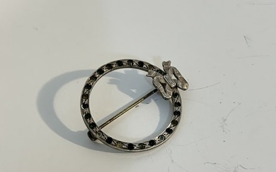 Vintage Sterling Silver pin Brooch