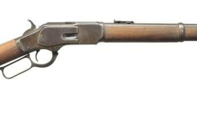 WINCHESTER 1873 THIRD MODEL LEVER ACTION CARBINE.