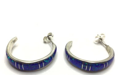 Zuni handmade earrings