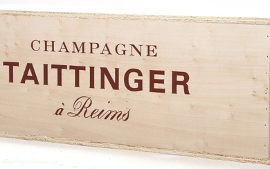 1 bt. Imp. Champagne “Brut Reserve”, Taittinger A (hf/in). Owc.