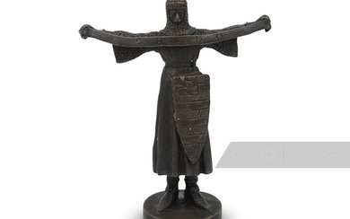 Medieval Knight by Barbedienne Foundry Paris, ca. 1920s