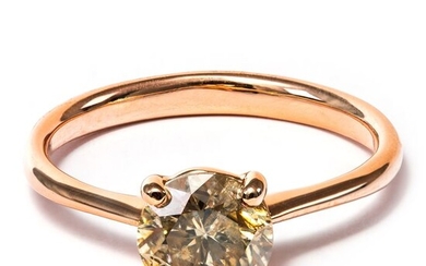 14 kt. Pink gold - Ring - 1.60 ct Diamond - No Reserve Price