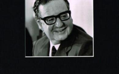 PRESIDENT SALVADOR ALLENDE. (1908-1973).