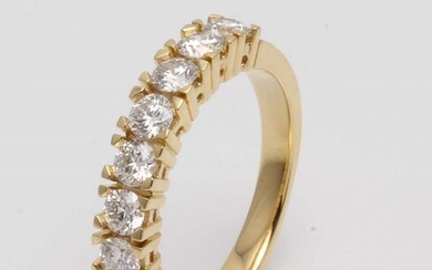 18 kt. Yellow gold - Ring - 1.00 ct Diamond