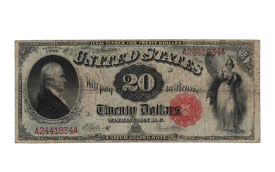 1880 $20 Twenty Dollars U.S. Legal Tender Note