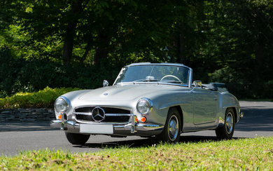 1960 Mercedes-Benz 190SL Roadster with Hardtop, Chassis no. 121.040.10.019522 Engine no. 121.921.10.022174