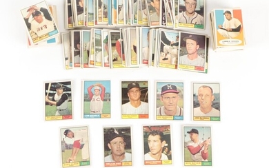 1961 Topps Baseball Cards with Stars and Hall of Fame Players