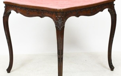 19th c French Card table