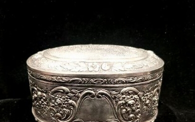 19th century beautiful and rare German silver etrog