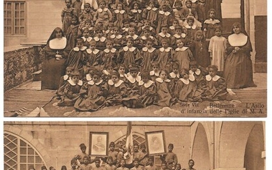 2 Postcards - Salesian Orphanage - Bethlehem, Palestine