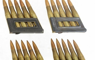 (20 ROUNDS) WWII GERMAN MARKED 8MM AMMUNITION