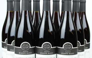 2014 Santenay 1° Cru "Les Gravières" - Maison Jeanne Bassy - Bourgogne - 12 Bottles (0.75L)