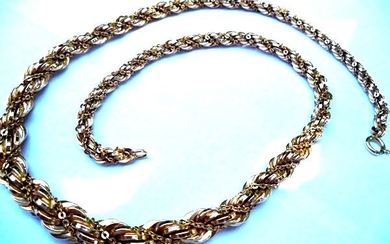 Necklace in 18 kt gold from 1967 55 cm