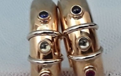 Le-gi- 18 kt. Gold - Earrings