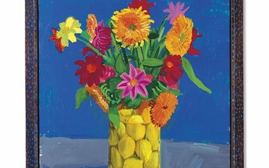 David Hockney (B. 1937), Flowers Sent as a Gift