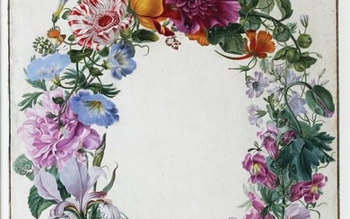 Bronckhorst Watercolor Floral Wreath
