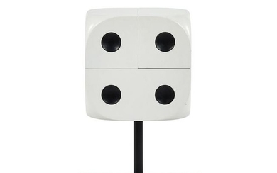 Dice Record Player on Rolling Stand