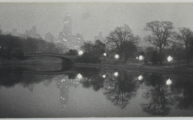 Esther Bubley Bow Bridge Central Park Photograph