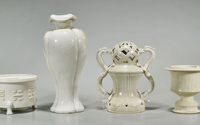 Four Chinese Glazed Ceramics