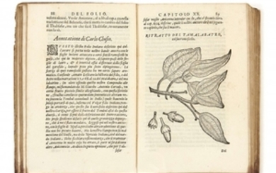 Garcia da ORTA 1499-1568 Dell’historia dei semplici aromati, et altre cose, che vengono portate dall’Indie Orientali pertinenti all’uso della medicina