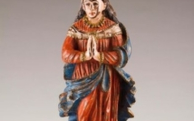 Our Lady of the Conception Polychrome Indo Portugu…