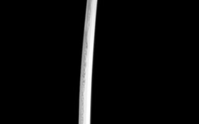 A shinto katana (long sword) blade