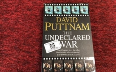 Signed Davd Puttnam war book