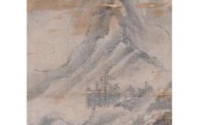 Two Chinese landscape paintings