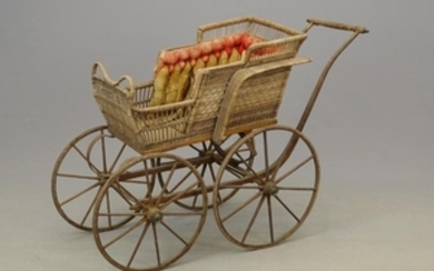 Victorian Wicker Stroller