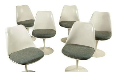 6 Eero Saarinen Mid Century Knoll Tulip Chair SET