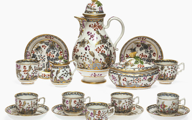 A 16-piece coffee service - Vienna, 3rd quarter of the 18th century