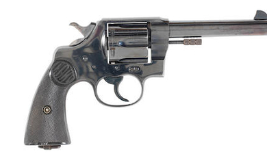 A .455 (Eley) 'New Service' revolver by Colt, no. 68589