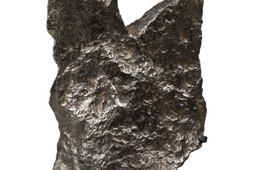 A CHINGA METEORITE IN THE NATURAL FORM OF A ROOSTER