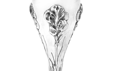 A German Silver Vase Maker's Mark Apparently a Winged Horse, Perhaps for Badische Silberwaarenfarbik Baer and Deibele, Pforzheim, Circa 1900