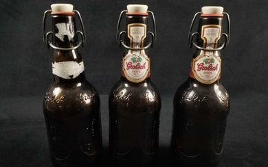 A Lot of 3 Vintage Beer Bottles Holland Grolsch Holland