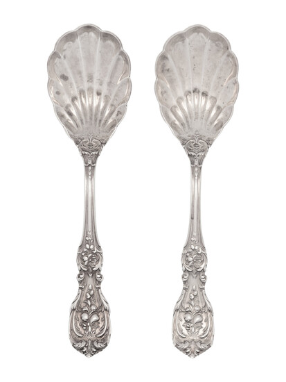 A Pair of Reed &amp; Barton Francis I Silver Sugar Spoons