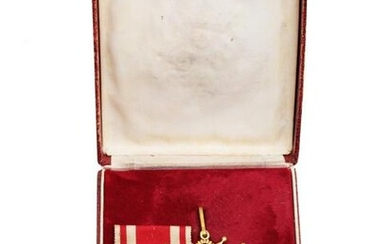 A RUSSIAN GOLD ORDER OF ST. STANISLAUS 2 CLASS